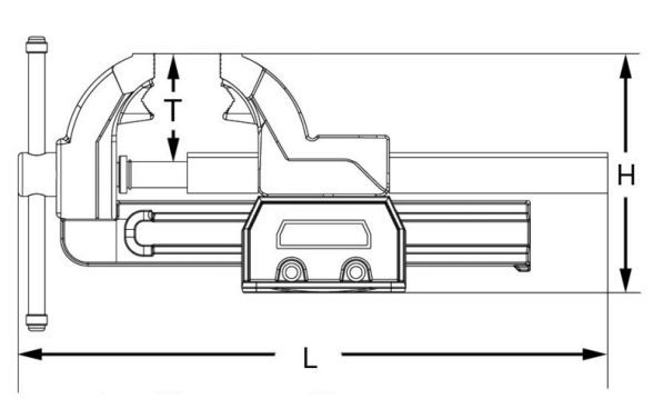 KS TOOLS Skrūvspīles 914.0030